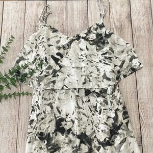 🌸 Clearance! 🌸 Black & White Spaghetti Strap Maxi Dress